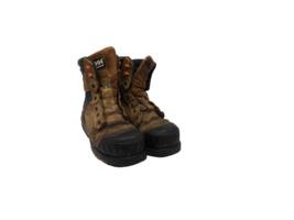 Helly Hansen Men&#39;s 8&quot; Comp. Toe C.P. Leather Work Boots HHS212040 Brown 8.5M - £38.08 GBP