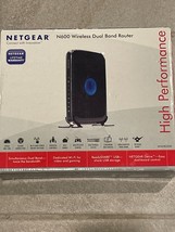 Netgear N600 Wireless Dual Band Gigabit Router WNDR3700 V3 Tech Internet... - €14,85 EUR