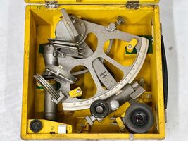 Made in USSR Old Ship Salvaged CCCP Marine Russian Sextant Instrument- Yellow - £573.61 GBP