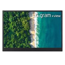 LG Gram +view 16" 16:10 WQXGA Portable IPS LCD Monitor, Silver - $328.67