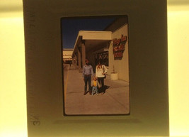 Vintage 1971 Kodachrome Young Hippy Couple with Child Photograph Color Slide - £19.97 GBP