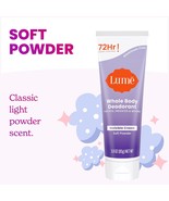 2 pack Lume Whole Body Deodorant - Invisible Cream Tube - 72 Hour Odor C... - $30.18 CAD
