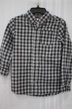 OSHKOSH B&#39;GOSH Boy&#39;s Long Sleeve Button Front Shirt size 12 New - £10.04 GBP