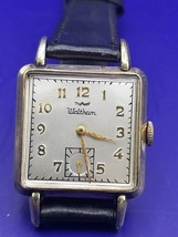 Waltham Premier Wristwatch 21 Jewels 4 ADJ&#39;s Vintage Watch U.S.A. Made - £161.68 GBP