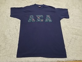 Alpha Epsilon Alpha AEA Fraternity Butler Patch Plaid Letters XL Shirt VTG USA - £6.84 GBP