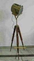  Nautical Antique Brass Spot Light Home Decorative Floor Lamp - $149.06