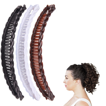 Banana Hair Clips Vintage Clincher Combs Tool for Thick Curly Hair Accessories C - £9.38 GBP