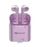 IQSound True-Portable Bright Pink Wireless Earbuds &amp; Charging Case - $457.04 MXN