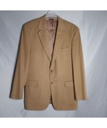 Jos. A. Bank Cashmere Blazer Men 43L Tan Single Breast Fully Lined Sport... - $806.13 MXN