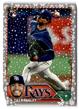 2023 Topps Holiday Metallic #H23 Taj Bradley NM Near Mint RC Rookie Ray ... - £1.38 GBP