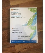Graph Paper 4 Squares Per Inch Quadrille Pads, 8-1/2&quot; x 11&quot;,50 Sheets Ea... - €10,14 EUR