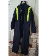 Liscombe Navy Blue  Unisex Coverall Protective Work Wear Overalls Size L... - £26.05 GBP