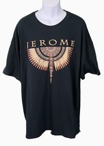 JEROME Men&#39;s Short Sleeve Pull Over T-Shirt Black 3XL NWT - £11.59 GBP