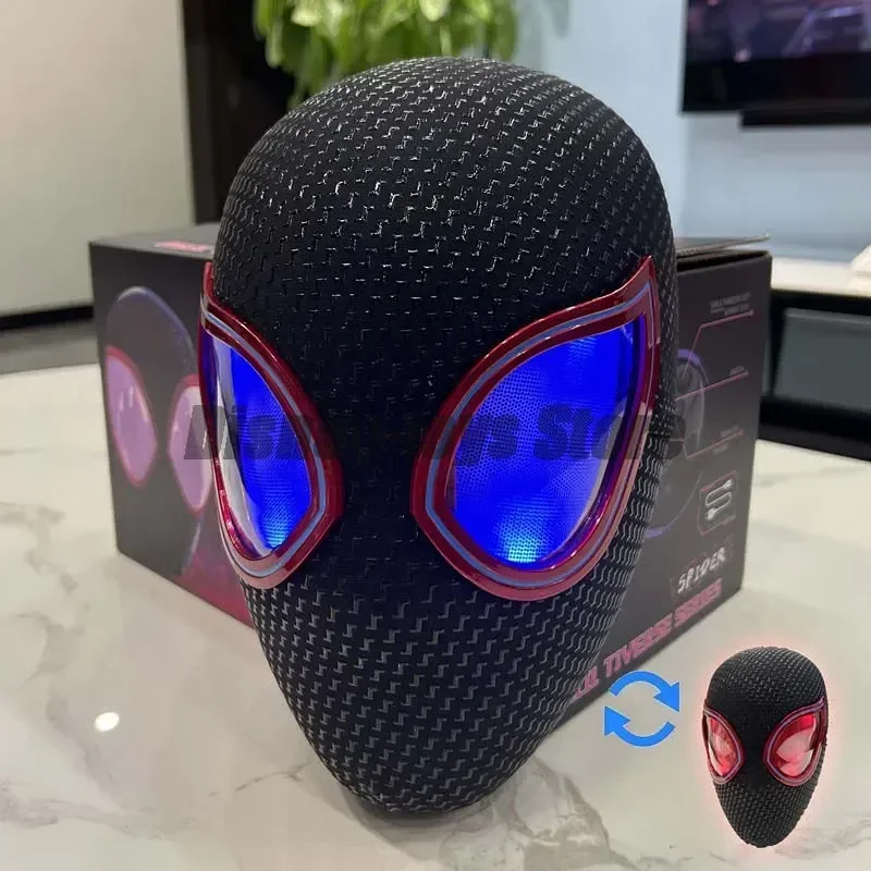 Marvel Gwen Miles Spiderman Spider Man Mask Anime Figure Luxury Helmet - £81.15 GBP+