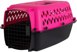 Petmate Pet Porter Kennel Pink and Black Small - 1 count Petmate Pet Porter Kenn - £56.74 GBP