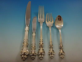 Spanish Baroque by Reed and Barton Sterling Silver Flatware Set Service Dinner - £5,646.03 GBP