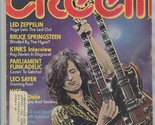Creem Magazine April 1977 Led Zeppelin Jimmy Page Bruce Springsteen  - £14.03 GBP