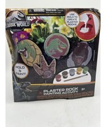 jurassic world plaster rock mold &amp; Paint Dinosaur Footprint Dig Discover... - $9.99
