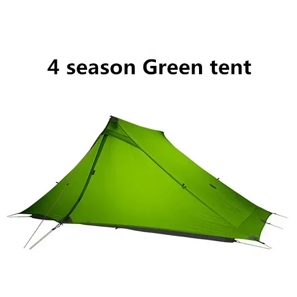 2 pro 2 Person Outdoor Ultralight Camping Tent 3 Season Professional 20D Nylon - £257.74 GBP+