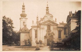 Praha Prague Czech Republic~Strahovsky KLASTER~1910s Photo Postcard - £6.50 GBP