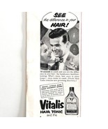 Bristol Myers Vitalis Hair Tonic 1952 Advertisement Care Dandruff Remova... - $27.34 CAD