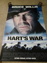 HART&#39;S WAR - MOVIE BANNER WITH BRUCE WILLIS - £38.67 GBP