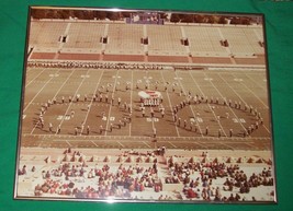 VTG TULSA GOLDEN HURRICANE UNIVERSITY FOOTBALL MARCHING BAND REAL PHOTO ... - $51.43