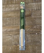 Clover Premium Bamboo Knitting Needles No 10.5 6.5mm - $218.04 MXN