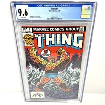 Thing #1 - CGC 9.6 White Pages Marvel Comics 1983 Fantastic Four - $140.24