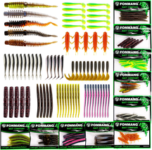 Fishing Lure Kit w/ Tackle Box – VIBs, Frogs, Minnows, Soft Baits, Hooks... - $20.30