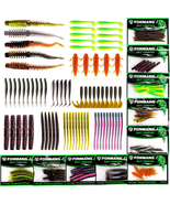 Fishing Lure Kit w/ Tackle Box – VIBs, Frogs, Minnows, Soft Baits, Hooks... - $20.30