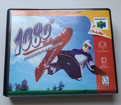 1080 Snowboarding CASE ONLY Nintendo 64 N64 Box BEST Quality Available - £11.82 GBP