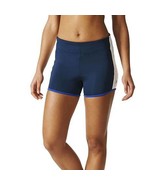 ADIDAS BS1221 STELLASPORT Sport Run Yoga SHORTS Night Indigo/White ( L ) - $1,519.92 MXN