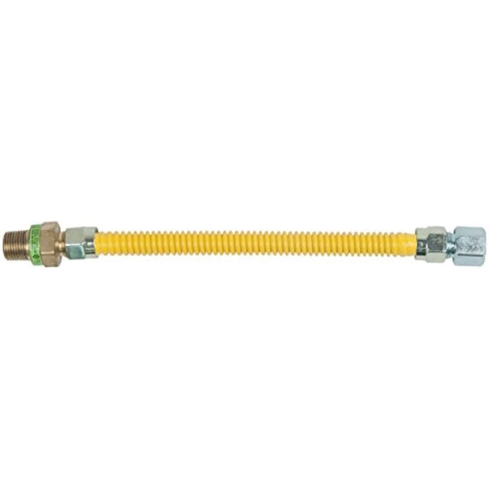 BrassCraft CSSD45R-12 P Safety PLUS Gas Appliance 1/2&quot; OD Connector with... - $21.60