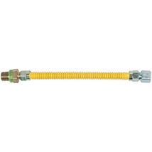 BrassCraft CSSD45R-12 P Safety PLUS Gas Appliance 1/2&quot; OD Connector with 1/2&quot; - £16.71 GBP