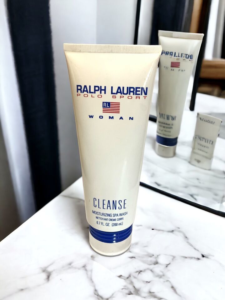 Ralph Lauren Cleans Polo Sport For Women Moisturizer SPA Wash 6.7 Oz. No... - $40.46