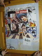 The Beatles Poster Anthology 3 Band Album Collage John Lennon George Har... - $134.46