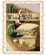 WIND AND WILLOW 1 Pack White Cheddar &amp; Chive Cheeseball &amp; Appetizer Mix ... - £7.69 GBP