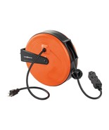 30 Ft Retractable Extension Cord Reel, Ceiling Or Wall Mount 16/3 Gauge ... - £70.50 GBP