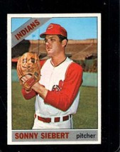 1966 Topps #197 Sonny Siebert Vg+ Indians - £0.97 GBP