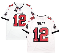 TOM BRADY Autographed Tampa Bay Buccaneers White Nike Limited Jersey FAN... - £2,002.71 GBP