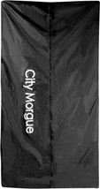 6ft Life Size Black Fake Morgue Body Bag Halloween Horror Plague Prop Decoration - £11.24 GBP