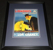 London After Midnight Framed 11x14 Poster Display Official Repro Lon Chaney B - £27.33 GBP