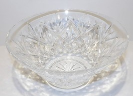 STUNNING VINTAGE WATERFORD CRYSTAL 10&quot; BEAUTIFULLY CUT FLARED LARGE BOWL - £68.52 GBP