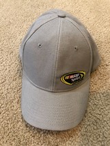 NASCAR Sprint Cup Series Ball Hat Gray Grey Official By Octagon One Size Adult - £10.45 GBP