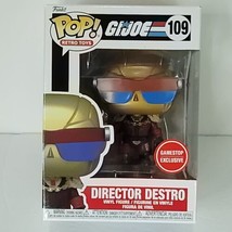 Funko Pop! Retro Toys G.I. Joe Director Destro #109 GameStop Exclusive NEW - £23.22 GBP