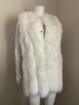 NEW with tags WHITE fox fur women&#39;s vest / jacket - £103.11 GBP