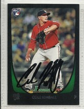 Cole Kimball Signed Autographed 2011 Bowman Draft Picks and Prospects - £7.47 GBP