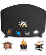 Zettum Fire Pit Cover Round 36 Inch - Outdoor Firepit Cover Heavy Duty &amp; - $46.76