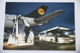 Lufthansa Airlines Frankfurt Airport Postcard Airplane Post Card Germany... - £4.69 GBP